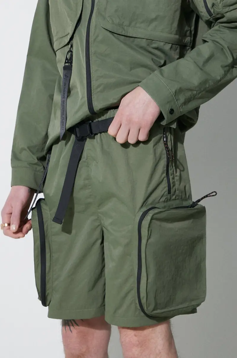 pantaloncini Utility UV uomo colore verde 146252UV