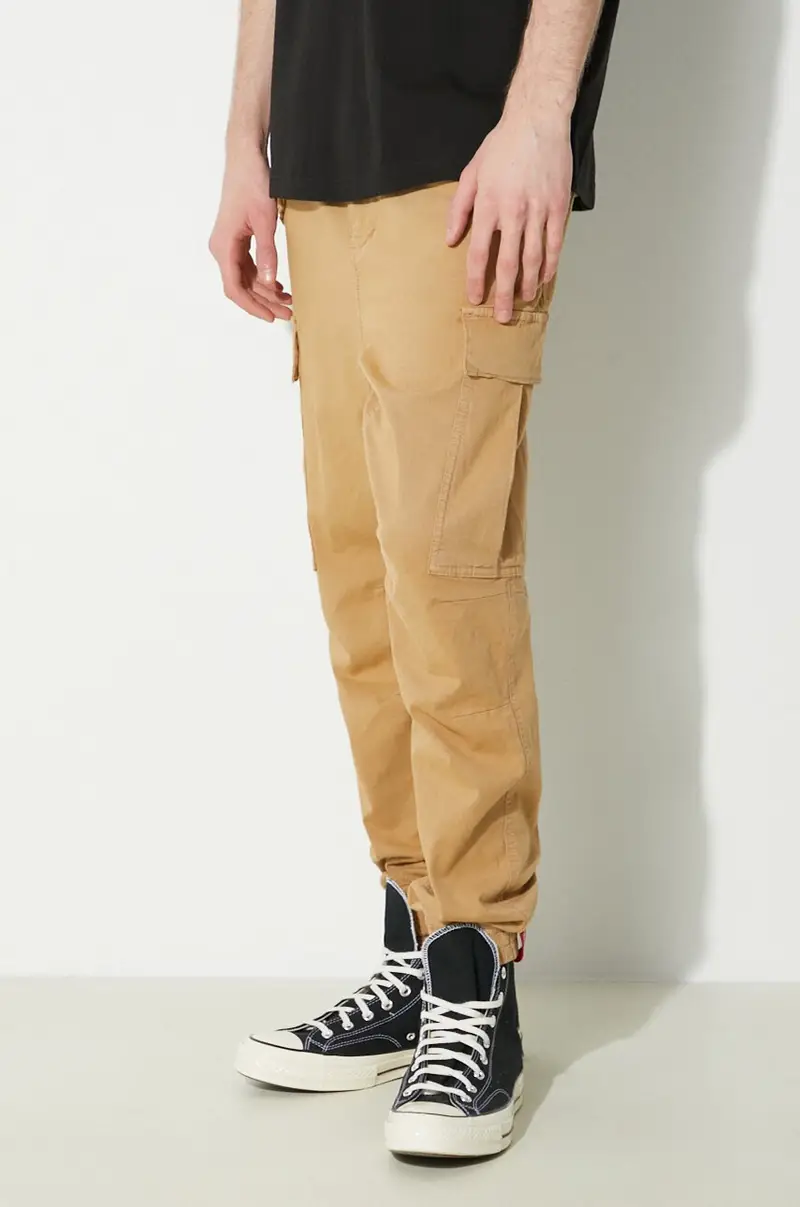 pantaloni Airman Pant uomo 188201.14 Beige miniatura 4