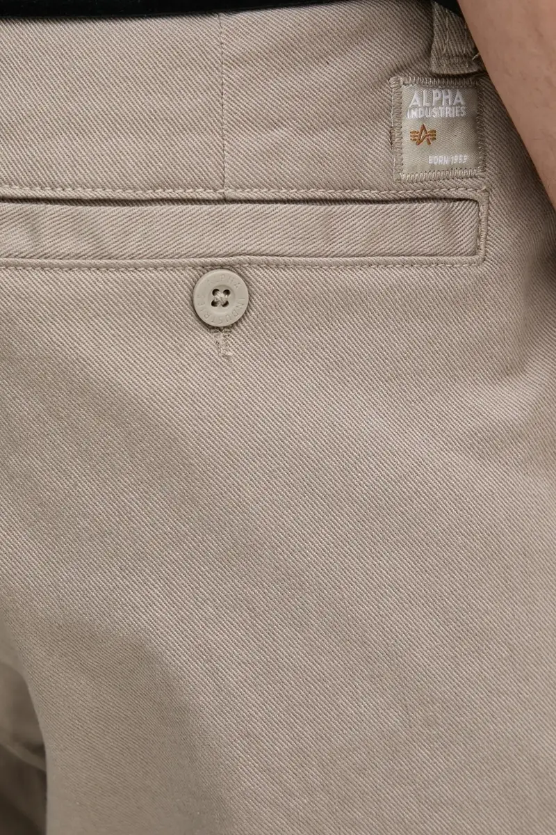 pantaloni Chino uomo colore beige 146203 miniatura 4