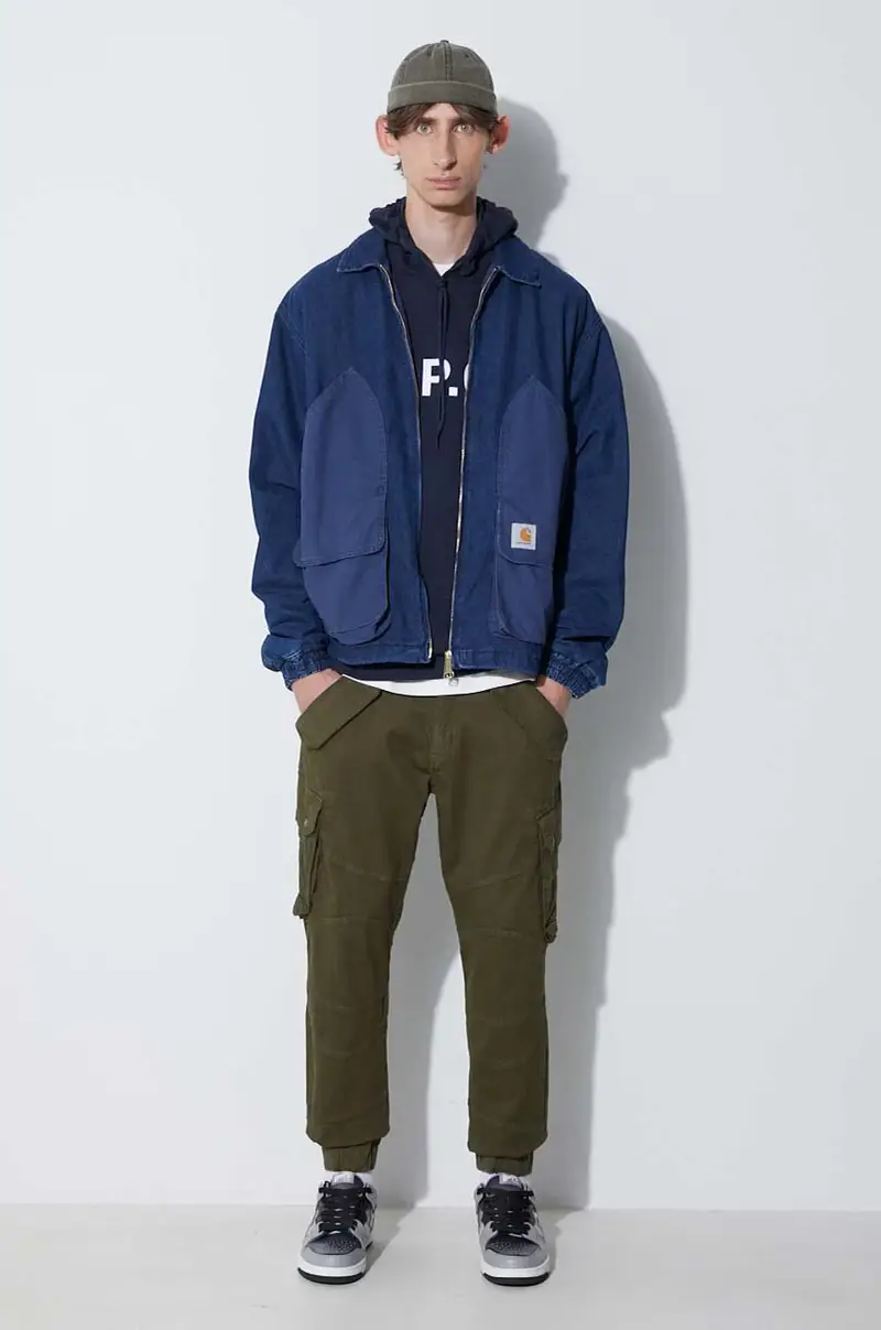 pantaloni Combat Pant LW uomo 126215.142 Verde miniatura 2