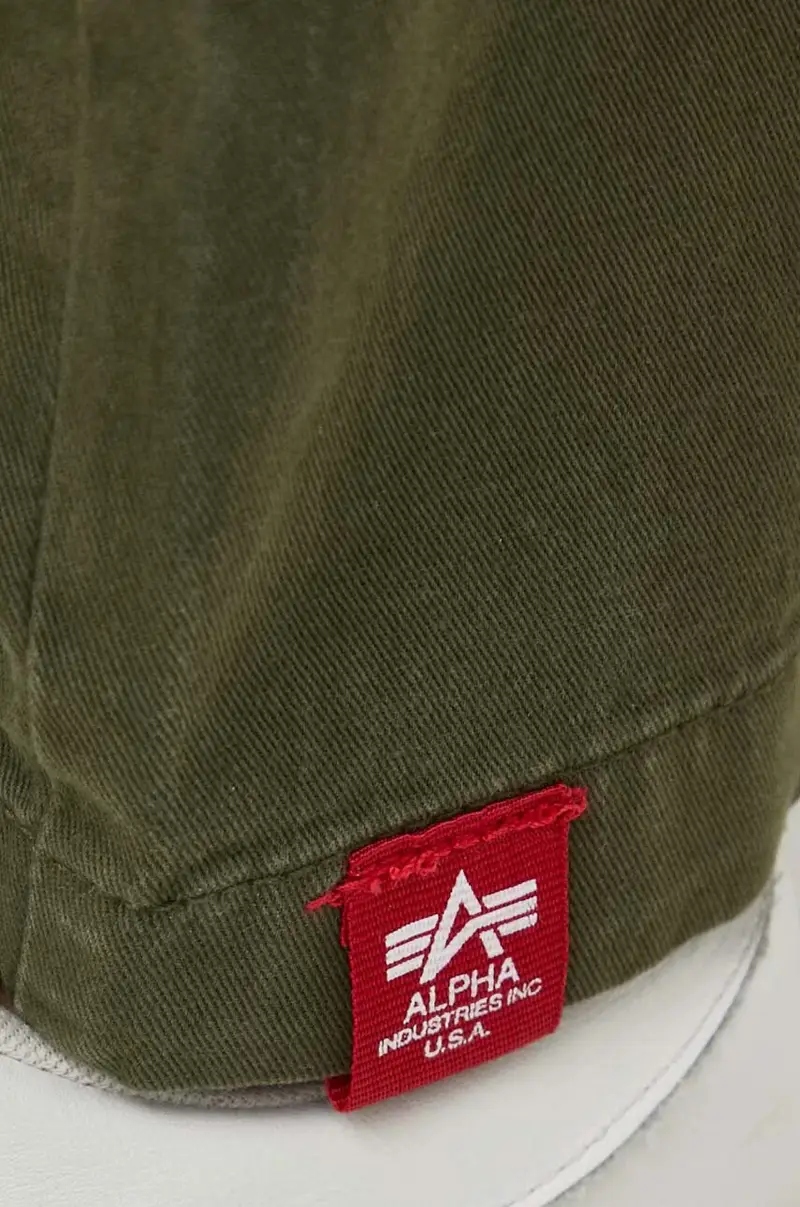 pantaloni in cotone Agent Pant 158205.142 Verde miniatura 4