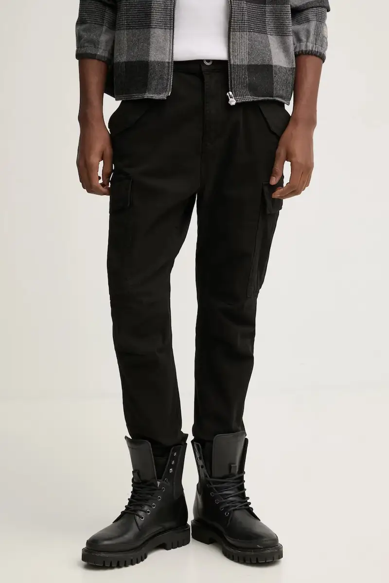 pantaloni in cotone Airman Pant 188201.03 Nero
