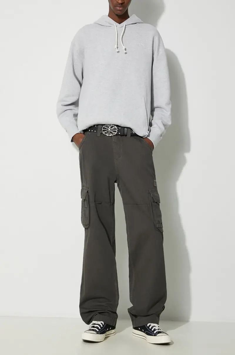 pantaloni in cotone Jet Pant colore grigio 101212