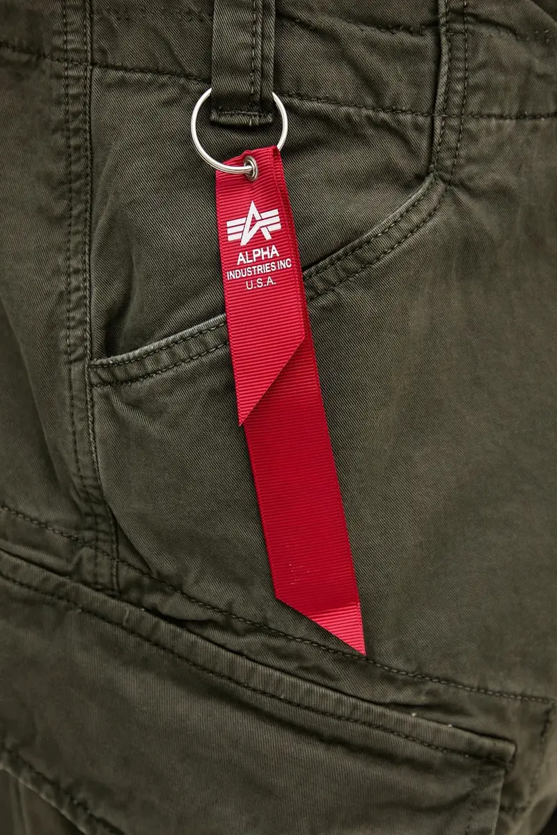 pantaloni in cotone uomo colore verde 258204.136 miniatura 4