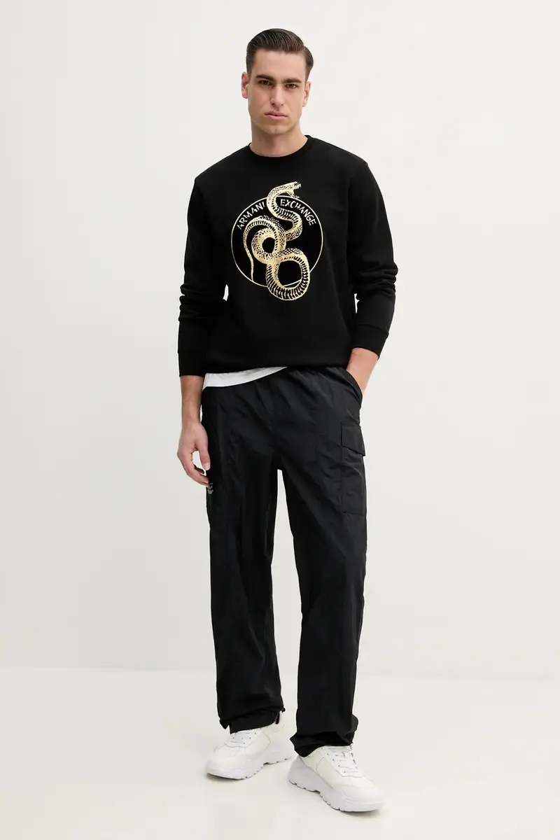 pantaloni Nylon Cargo Pants uomo colore nero 156213 miniatura 2