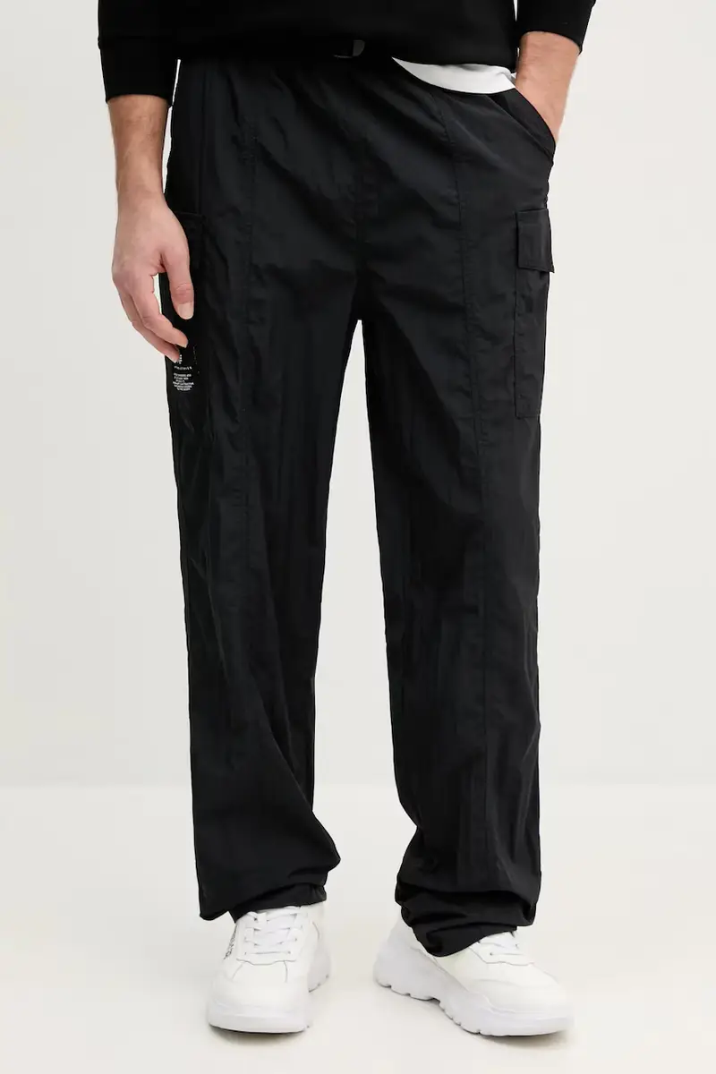 pantaloni Nylon Cargo Pants uomo colore nero 156213
