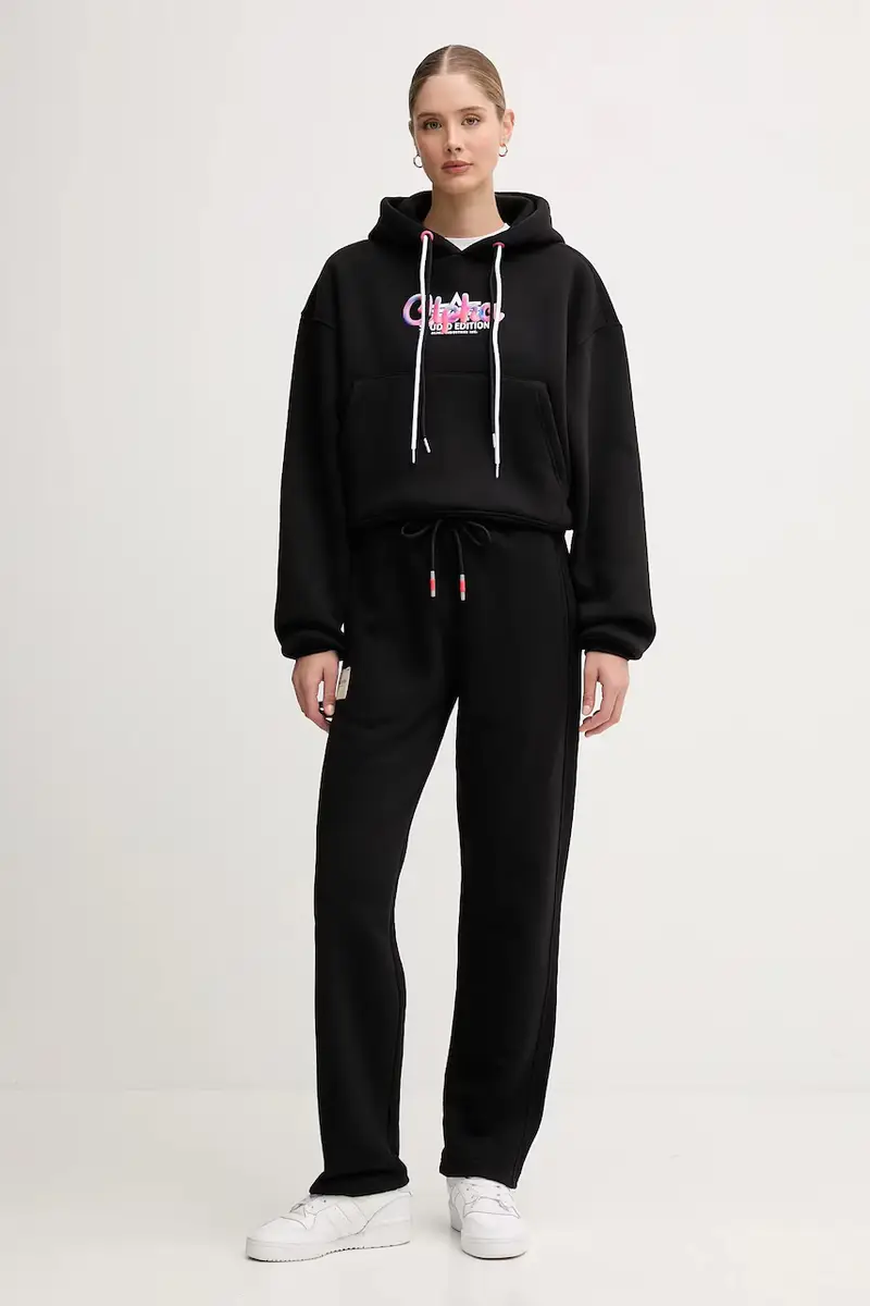 pantaloni tuta donna colore nero 156053.03 miniatura 2