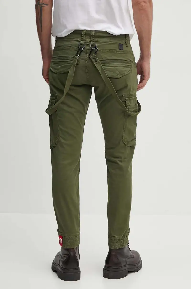 pantaloni Utility Pant uomo 128202.142 Verde miniatura 3