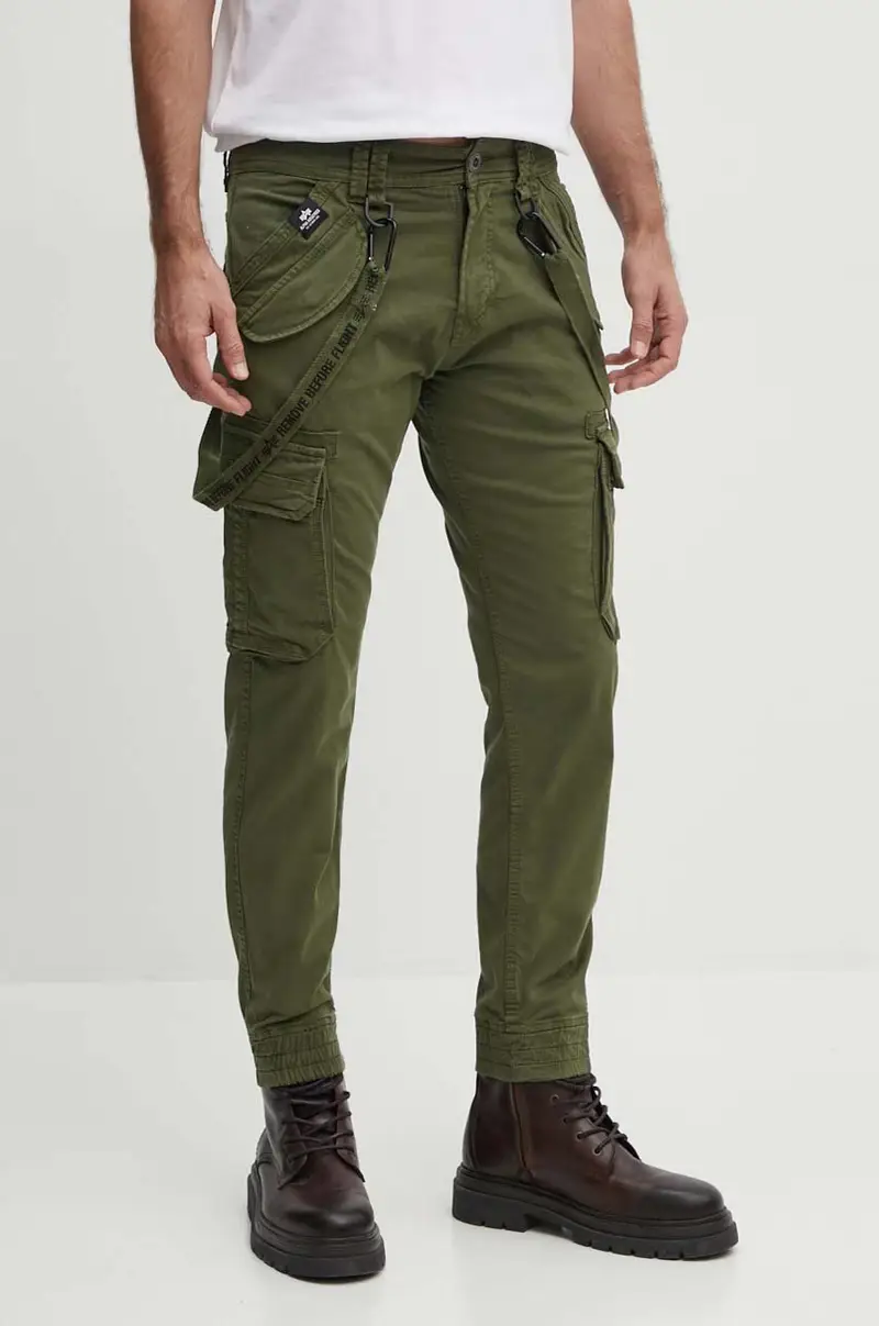 pantaloni Utility Pant uomo 128202.142 Verde