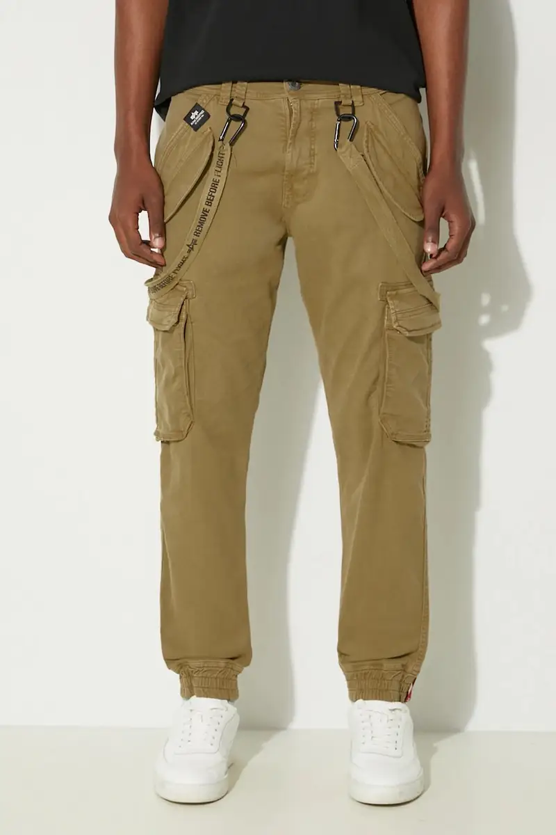 pantaloni Utility Pant uomo colore verde 128202