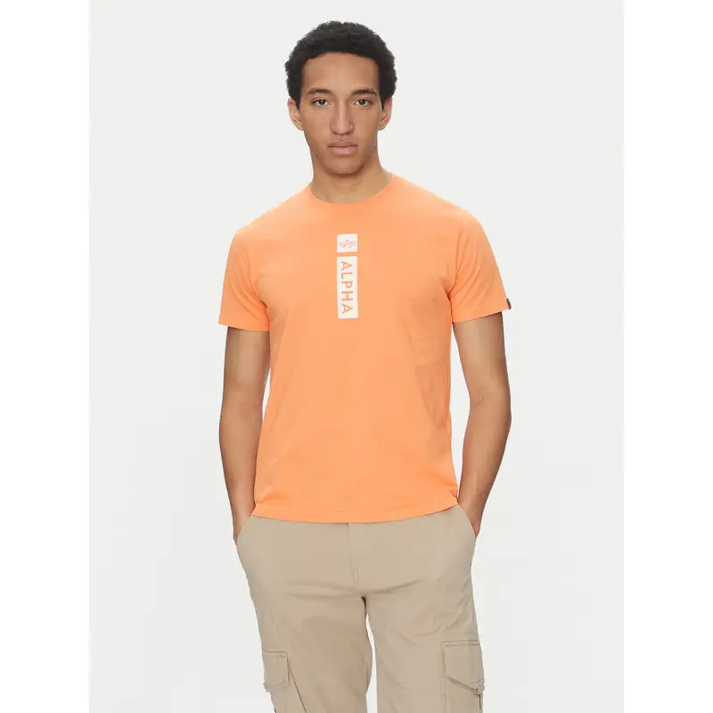 Alpha Industries T-shirt Arancione 3225225