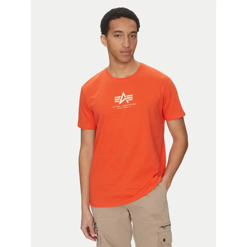 Alpha Industries T-shirt Arancione 3541094