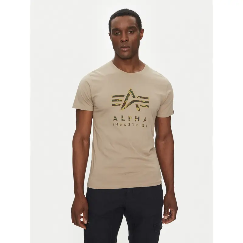 Alpha Industries T-shirt Beige 3225215