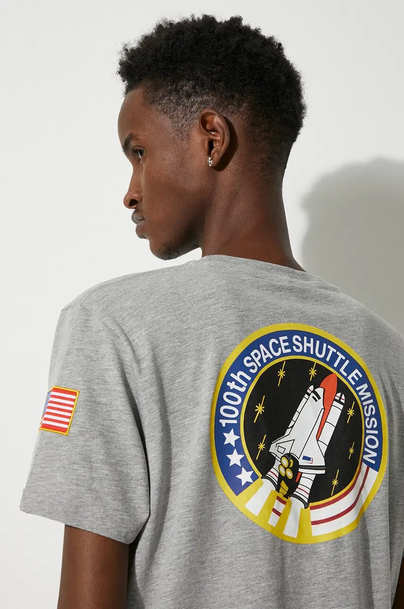 Alpha Industries T-shirt Grigio 2248711