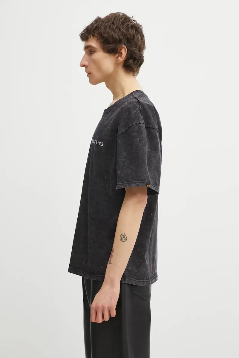Alpha Industries T-shirt Nero 3976651 miniatura 2