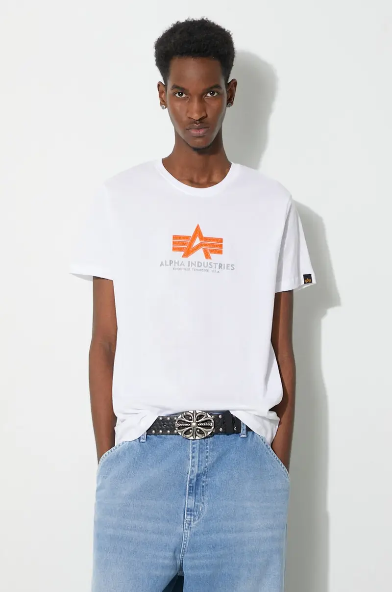 Alpha Industries T-shirt Uomo Bianco 2243655