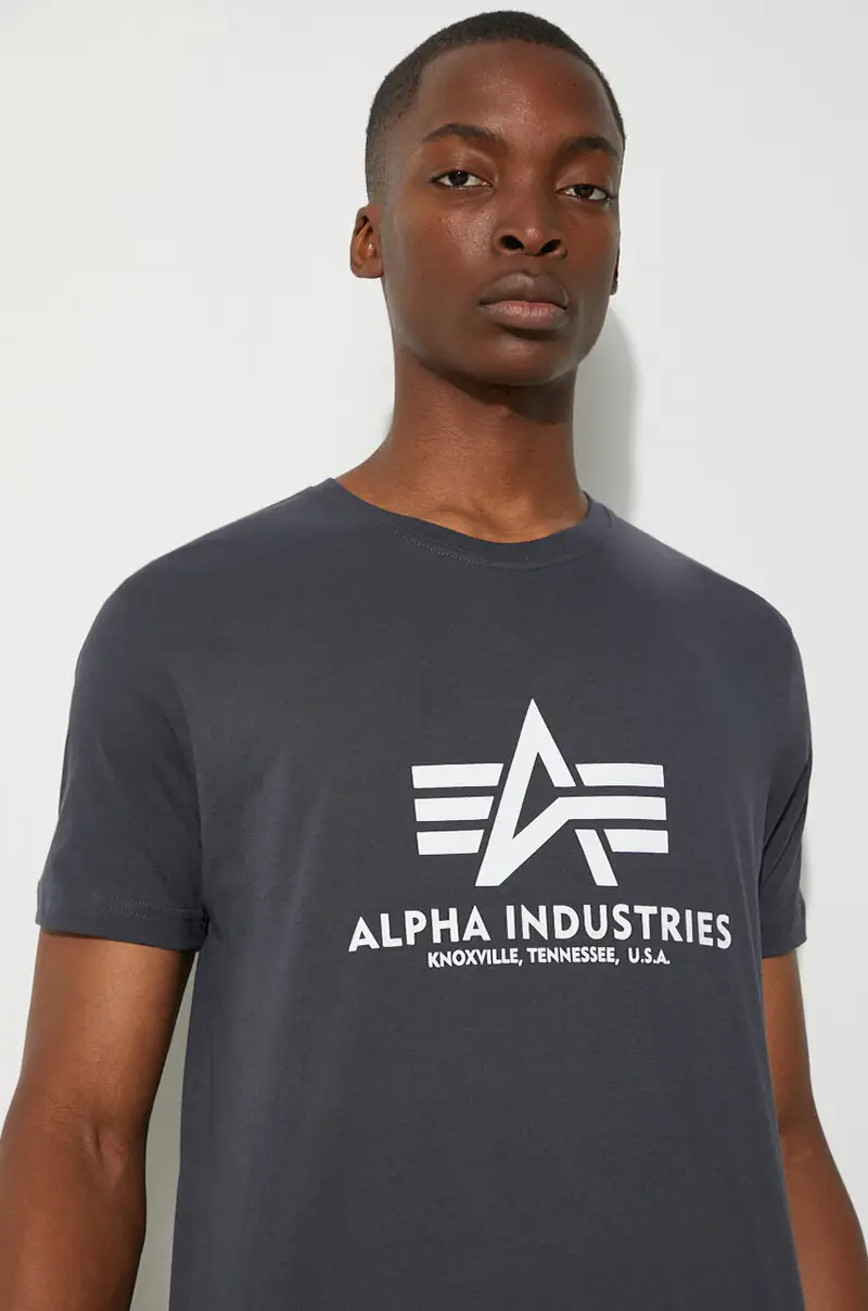 Alpha Industries T-shirt Blu 3948081 miniatura 5