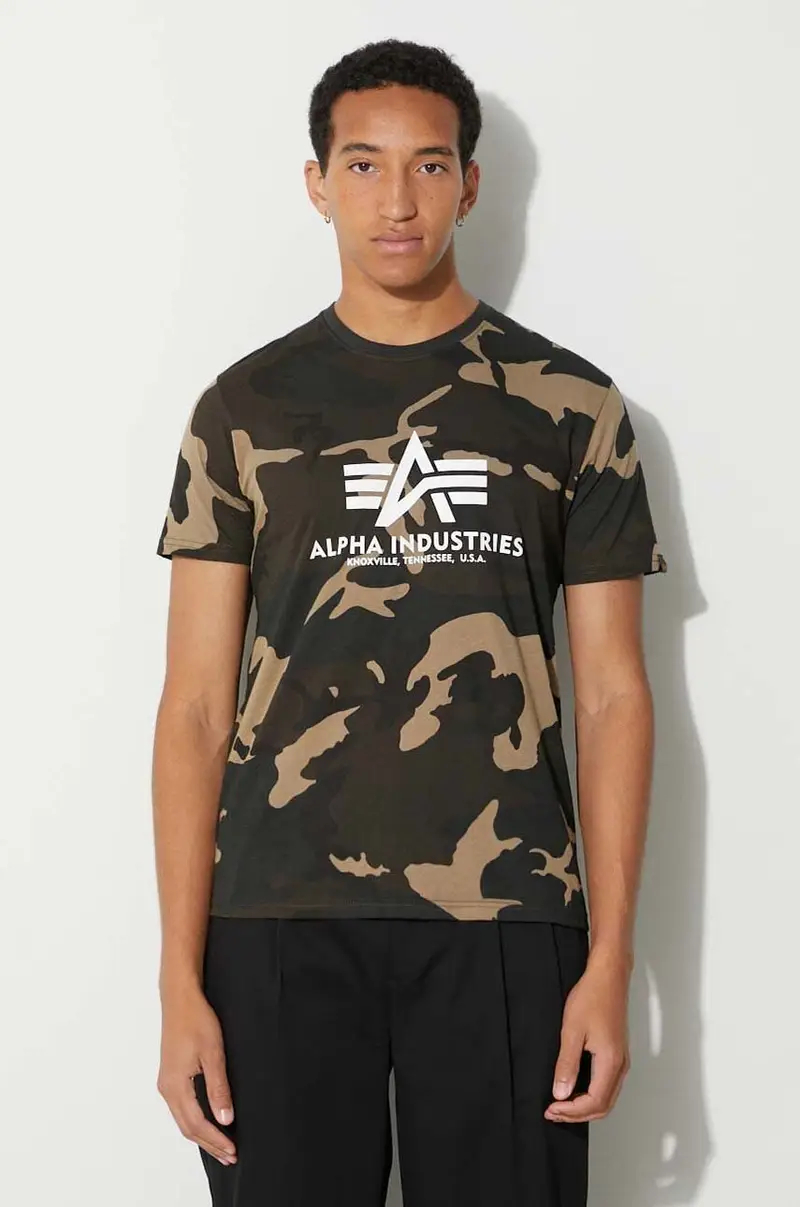 Alpha Industries T-shirt Verde 2260176