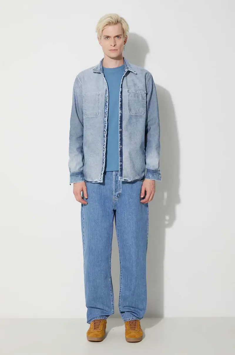 Alpha Industries T-shirt Uomo Blu 2808768 miniatura 2