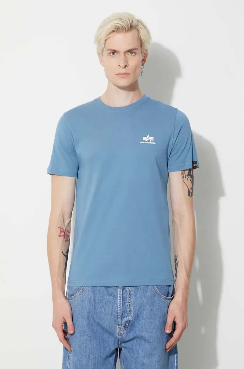 Alpha Industries T-shirt Uomo Blu 2808768