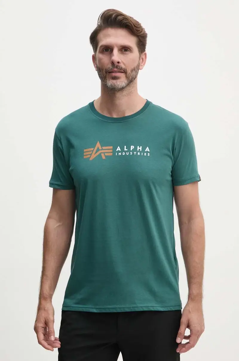 Alpha Industries T-shirt Uomo Verde 2260330