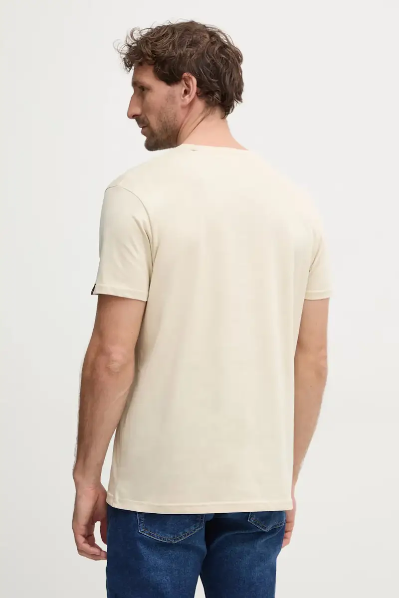 Alpha Industries T-shirt Uomo Beige 2808577 miniatura 3