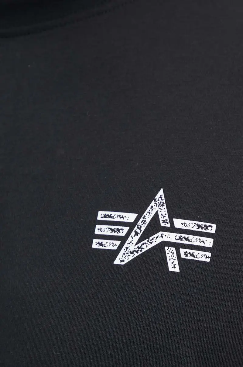 Alpha Industries T-shirt Uomo Nero 3925894 miniatura 5