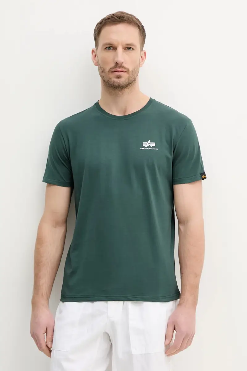 Alpha Industries T-shirt Uomo Verde 2260088