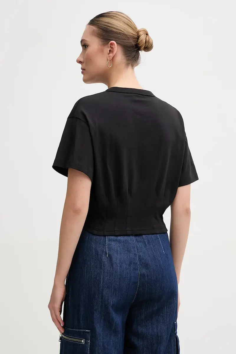 Alpha Industries T-shirt Donna Nero 2722539 miniatura 3