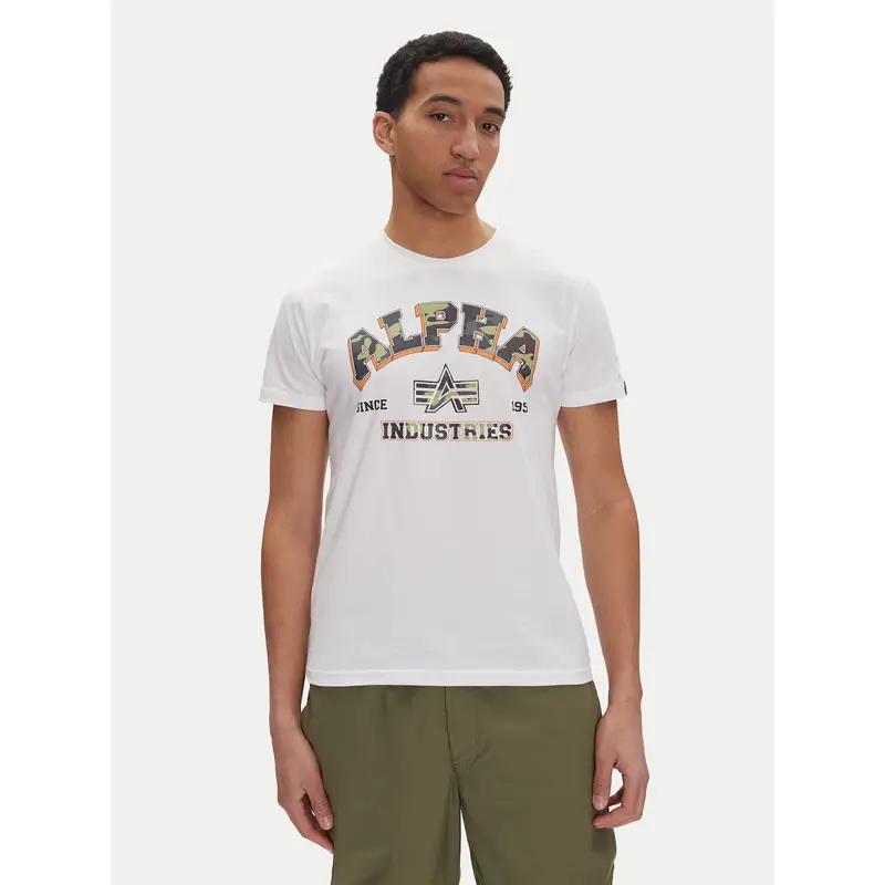 Alpha Industries T-shirt Bianco 3225216