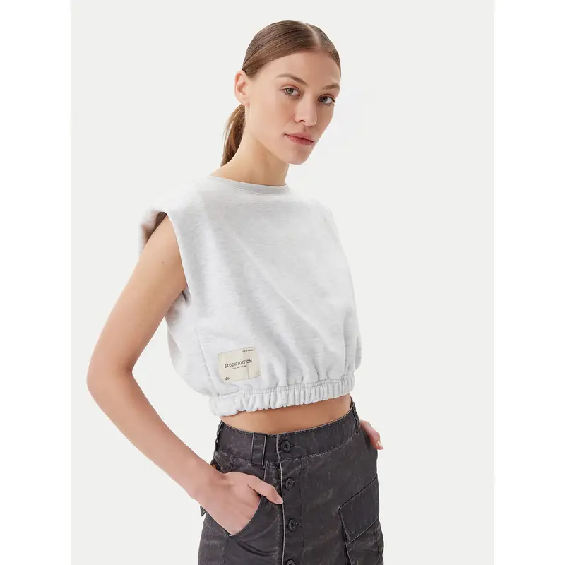 Alpha Industries Top Grigio 3225219