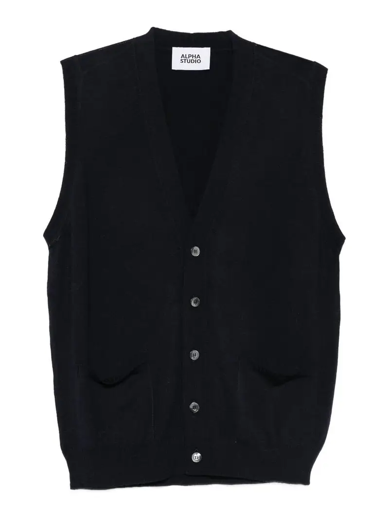 Alpha Studio Gilet Blu 4074381