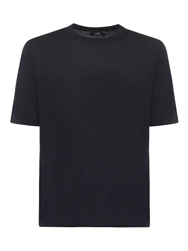 T-shirt girocollo Blu