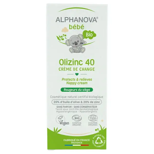 Baby Olizinc 40 Crema Cambio Bio 50g
