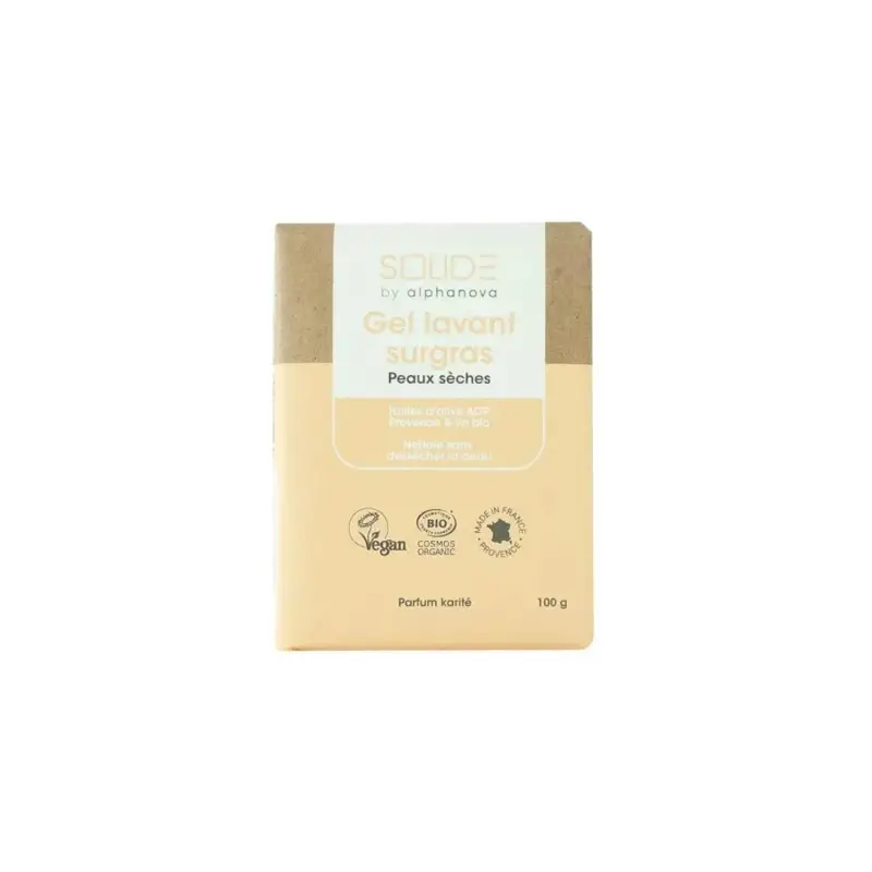 Solide Gel Lavante Surgras Pelle Secca 100g