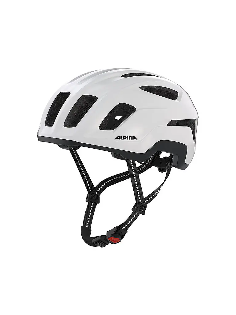 Casco da bici Paranus Urban bianco | 52-56CM