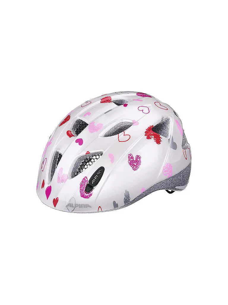 Casco da bici per bambini Ximo bianco | 45-49CM