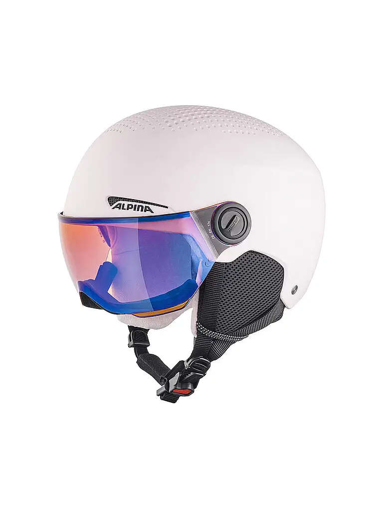 Casco da sci per bambini Zupo Visor Q-Lite JR rosa | 48-52CM
