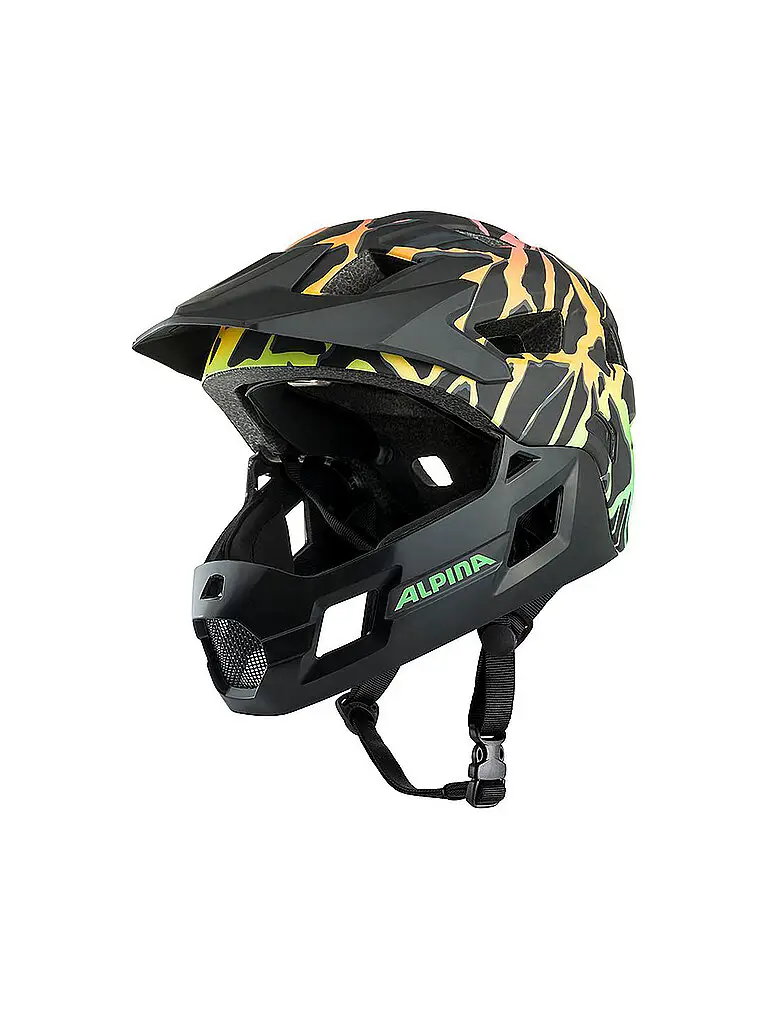 Casco MTB integrale per bambini Rupi nero