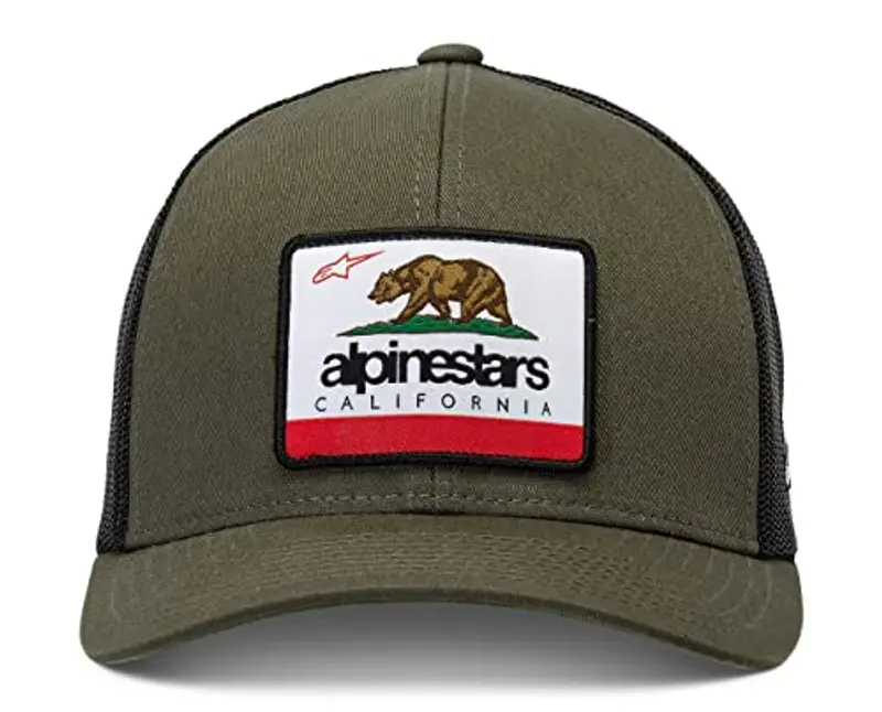 Alpinestars Cali 2.0 Trucker Hat Cappellino da Baseball Uomo Stile Trucker con Chiusura a Scatto sul Retro miniatura 2
