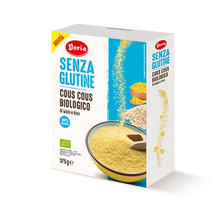 Cous Cous Biologico Mais E Riso Doria 375G