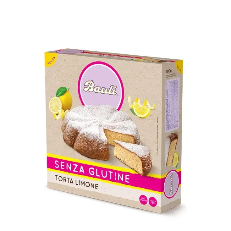 Torta Al Limone Con Farina Di Riso Bauli 400G