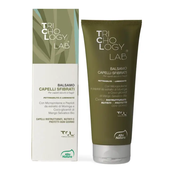 Trichology Lab Balsamo Capelli Sfibrati Alta Natura 200Ml