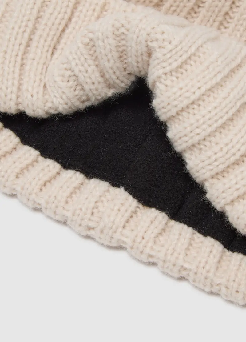 Berretto Rib Altavia With Deborah Compagnoni, Donna, Bianco miniatura 3