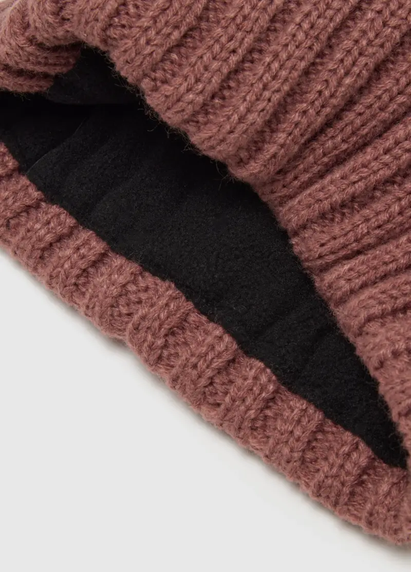 Berretto Rib Altavia With Deborah Compagnoni, Donna, Viola miniatura 2