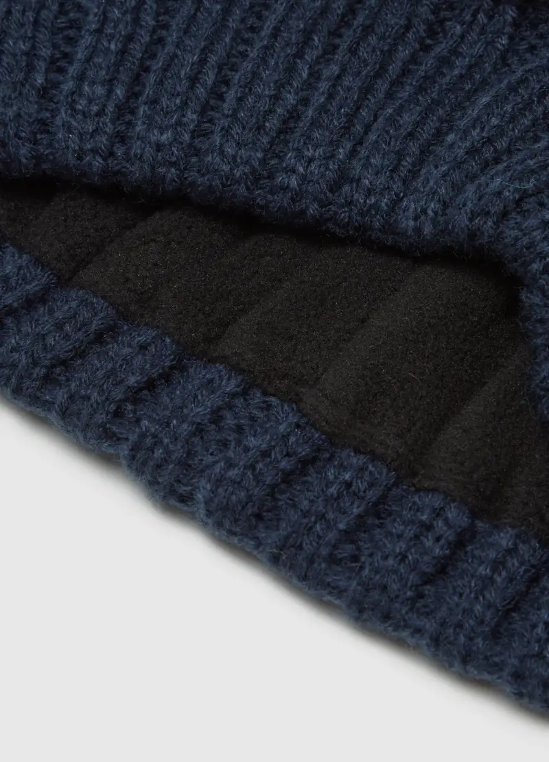 Berretto Rib Altavia With Deborah Compagnoni, Unisex, Blu miniatura 2