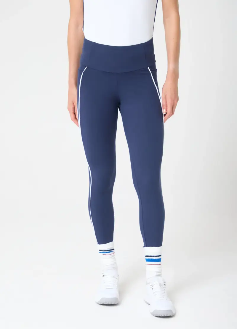 ALTAVIA COURT Leggings Donna Blu 3474954 miniatura 2