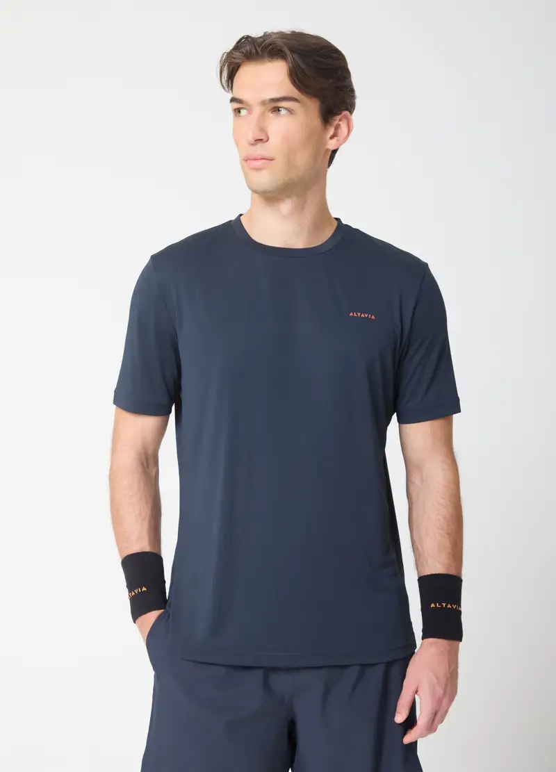 ALTAVIA COURT T-shirt Uomo Blu 3967689 miniatura 2