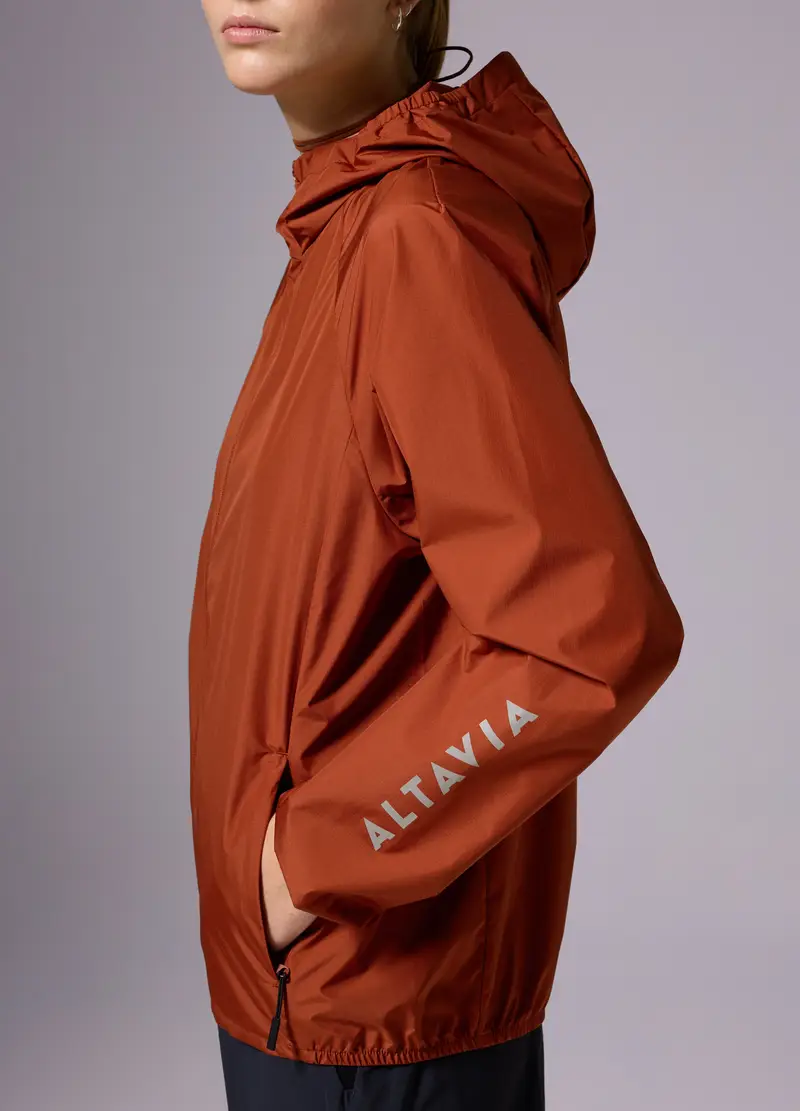 Giacca Antivento Altavia With Deborah Compagnoni, Donna, Rosso