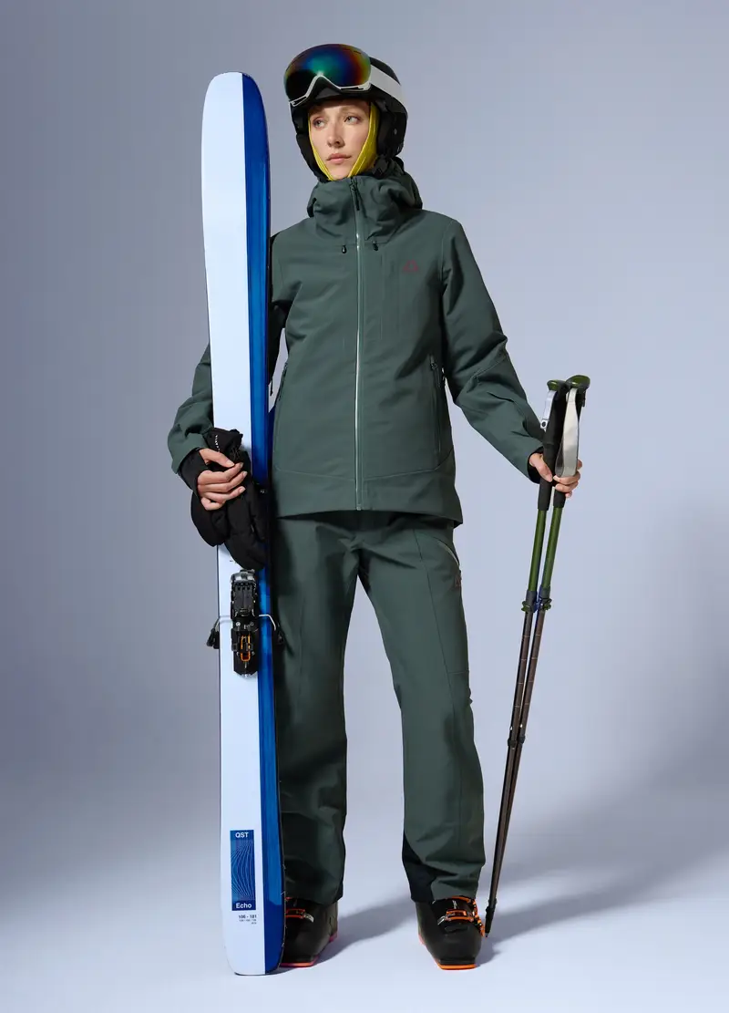 Giacca Guscio Altavia With Deborah Compagnoni, Donna, Verde